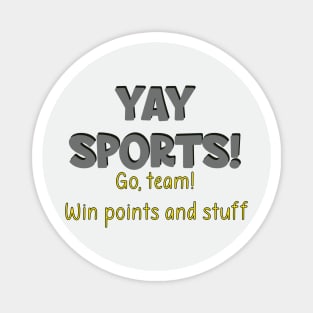 Yay Sports! Magnet